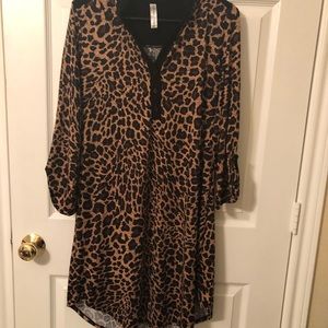 Beautiful leopard dress